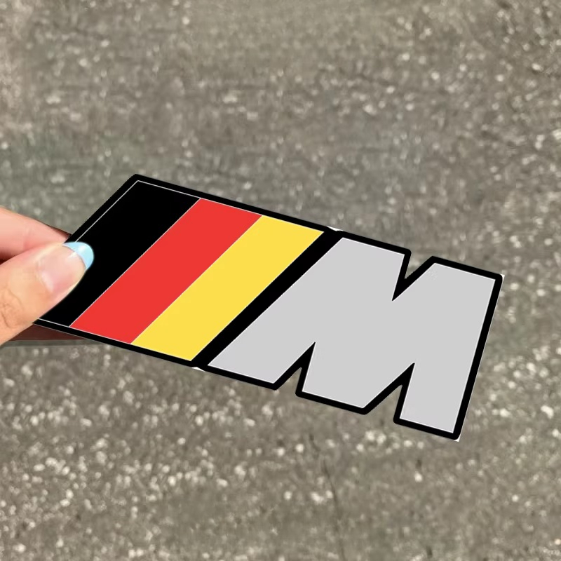 Motorcycle Gear Logo - BMW M 시리즈 로고 자동차 스티커,