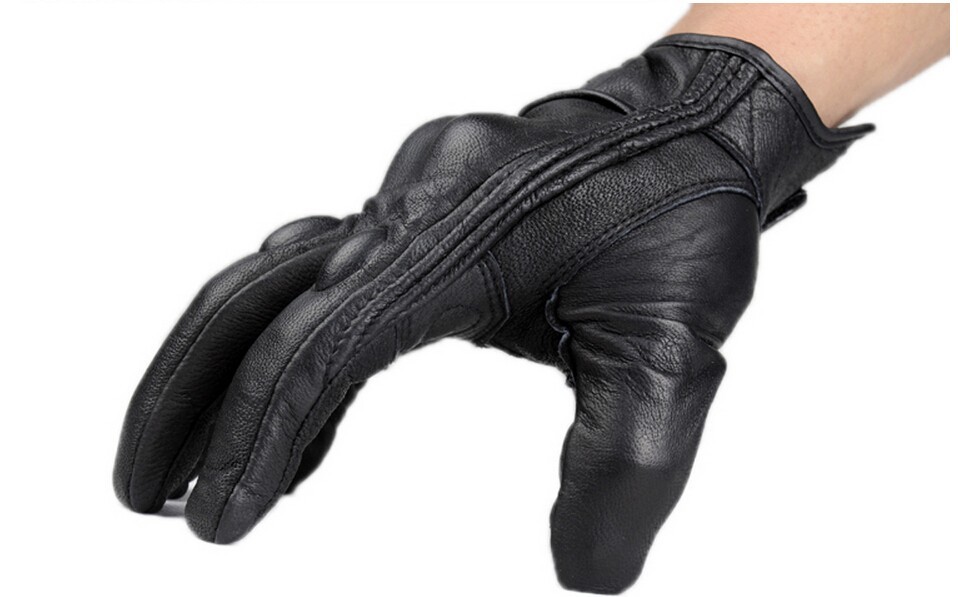 2025 오토바이 장갑 염소 가죽 가죽 터치 스크린 남 - Motorcycle Gear Full Set 리뷰 및 가격