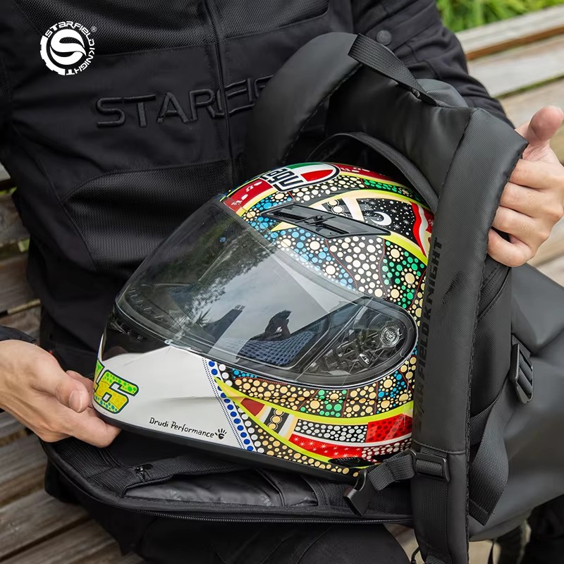 SFK 오토바이 헬멧 가방 대용량 백팩 야외 라이딩 장 - Motorcycle Gear Logo 리뷰 및 가격