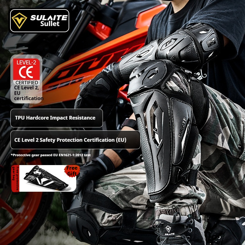 SULAITE 오토바이 무릎 및 팔꿈치 보호대 CE2  - Motorcycle Gear Full Set 리뷰 및 가격