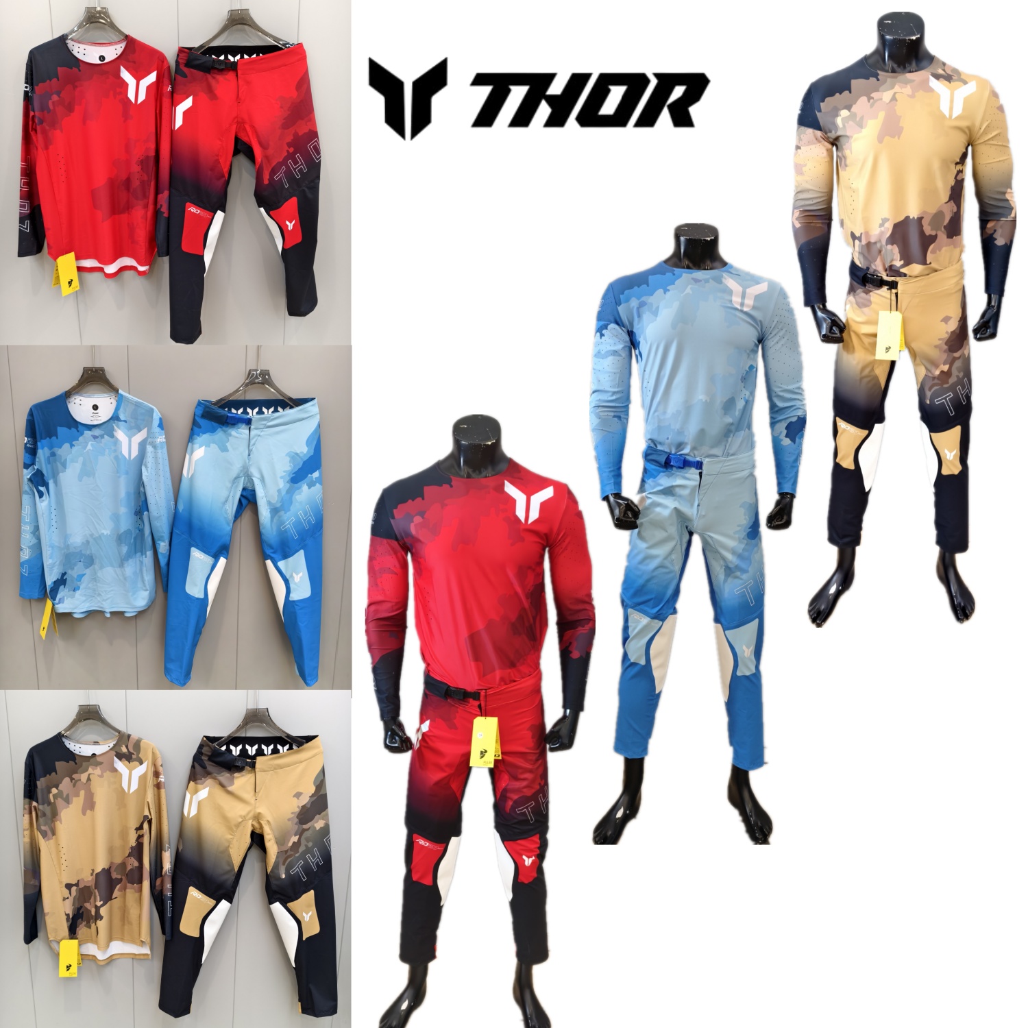 토르 모토크로스 기어 세트 MX 오프로드 모터사이클 슈 - Motorcycle Gear For Men 리뷰 및 가격